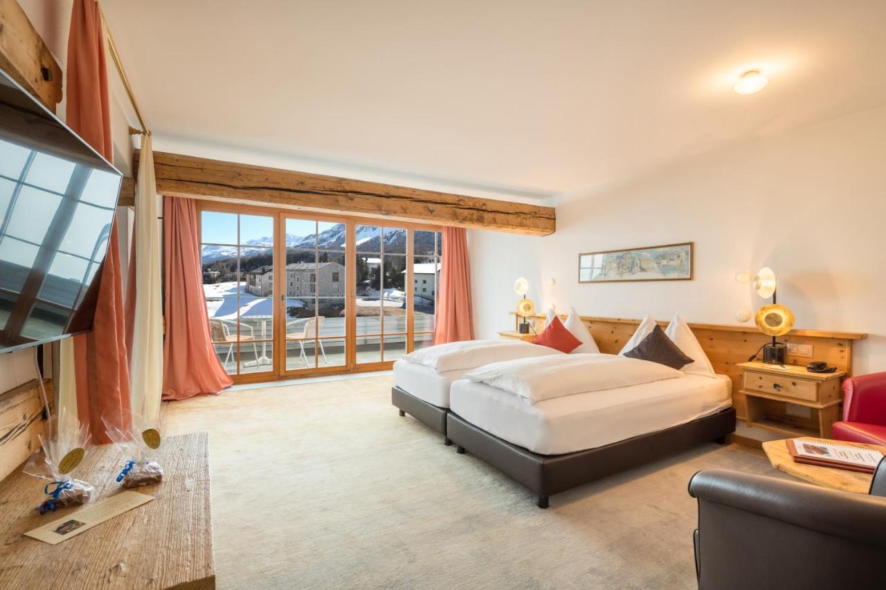 Schweizerhaus Swiss Quality Hotel Maloja Kültér fotó